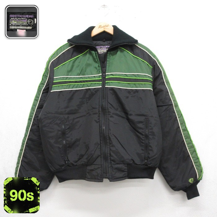 ARCTICWEAR 90s 長袖ジャケット ブラック メンズL相当 | 古着