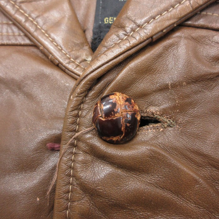 古着通販 XL☆古着 COOPER 長袖 レザー ジャケット メンズ 70年代 70s