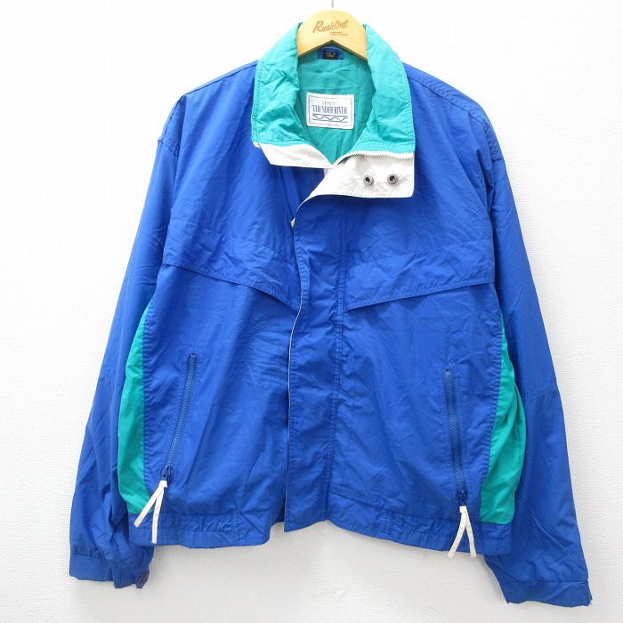 リーバイス 80s ナイロンジャケット THINDER RIVER ブルー XL | 古着