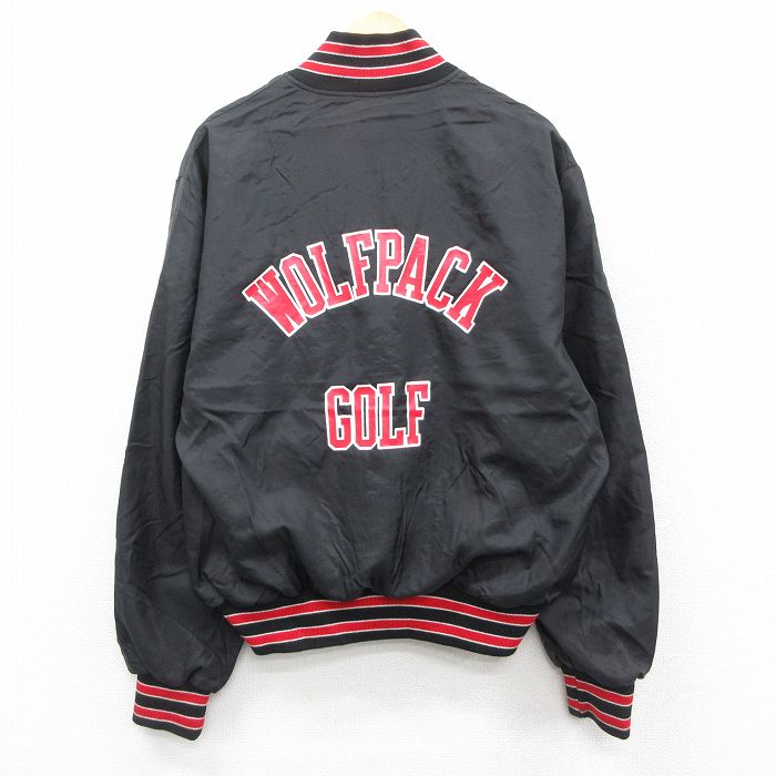【50%OFF】ホロウェイ 90s ハーフジップナイロンジャケット WOLFPACK ブラック XL | 古着