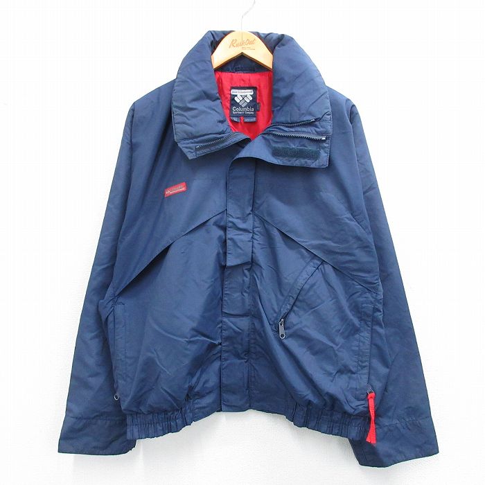 【50%OFF】コロンビア 90s ナイロンジャケット ウィリバード ネイビー XL | 古着