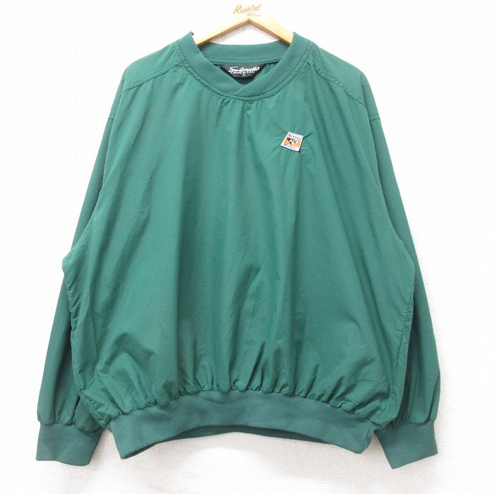 90s ナイロンジャケット Andersen Windows グリーン XL | 古着