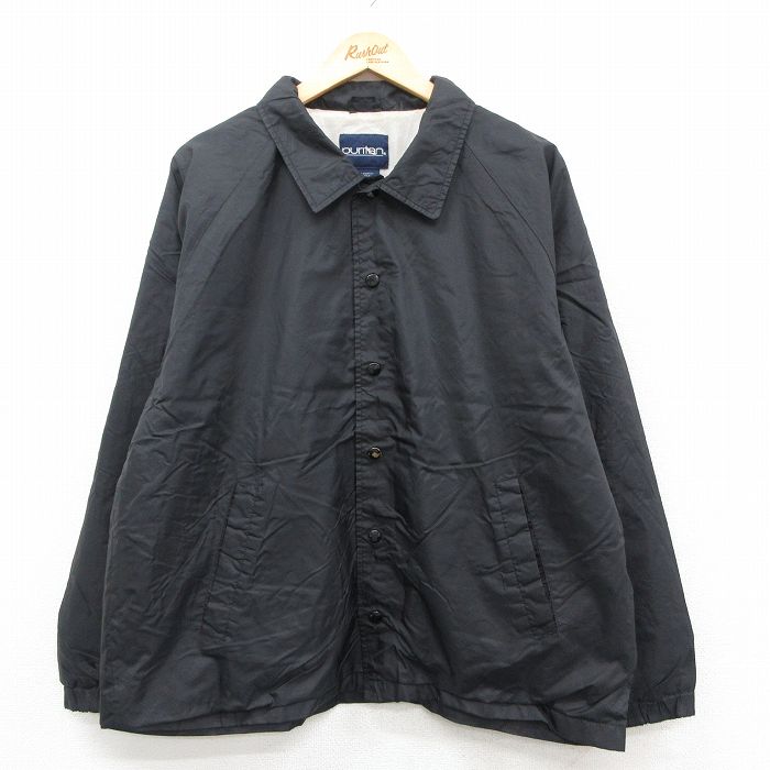 【20%OFF】L★古着 ピューリタン 長袖 ナイロン ジャケット メンズ 00年代 00s ラグラン 黒 25dec05