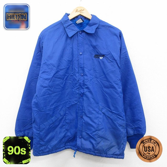 【50%OFF】90s ナイロンジャケット アメリカンツール ブルー L | 古着