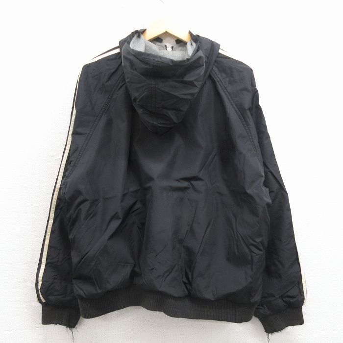 古着通販 XL☆古着 アディダス adidas 長袖 ナイロン ジャケット
