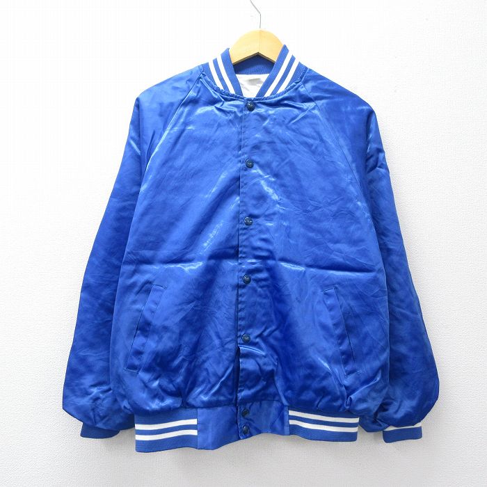 古着通販 L☆古着 長袖 ナイロン ジャケット メンズ 90年代 90s USPS