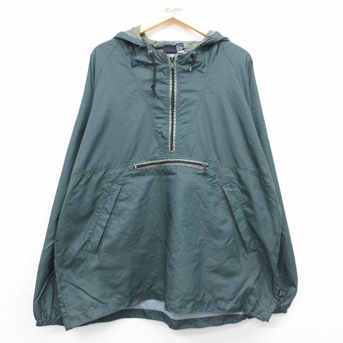 ギャップ 00s アノラックパーカー ラグラン グリーン XL | 古着