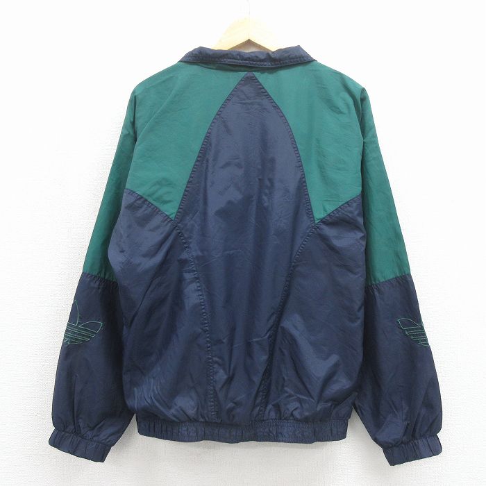 古着通販 M☆古着 アディダス adidas 長袖 ナイロン ジャケット メンズ
