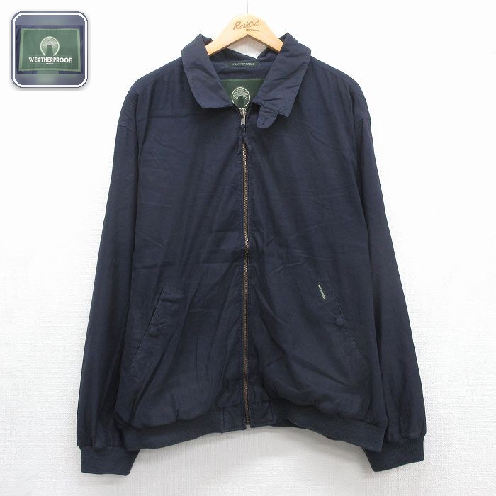 WEATHER PROOF 長袖 ジャケット ネイビー メンズXL相当 | 古着