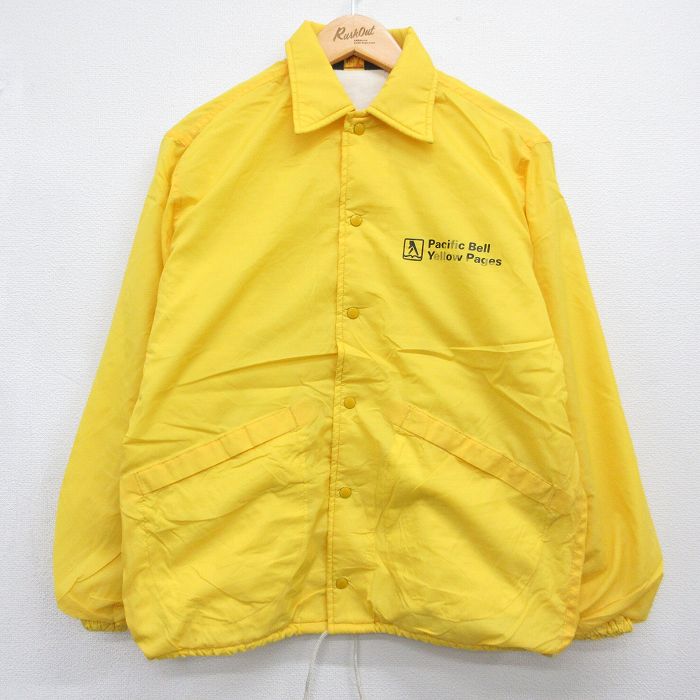 Dunbrooke 80s ナイロンジャケット パシフィック イエロー メンズM相当 | 古着