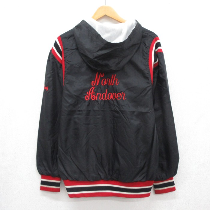 Birdie 90s ハーフジップパーカー North ブラック メンズS相当 | 古着