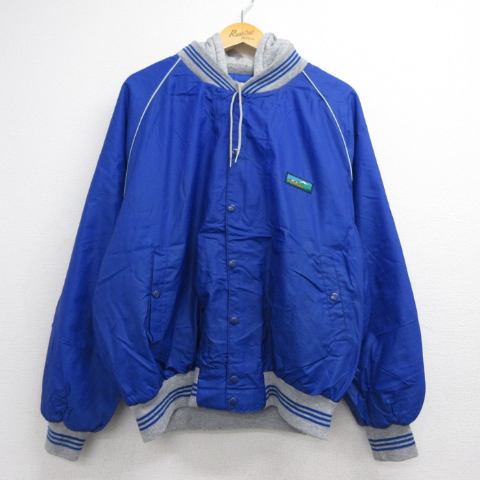 カベラス 80s ナイロンジャケット ブルー メンズXL相当 | 古着