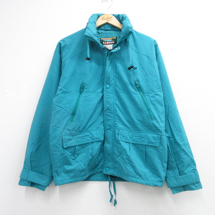 古着通販 M☆古着 L.L.Bean エルエルビーン 長袖 ナイロン ジャケット