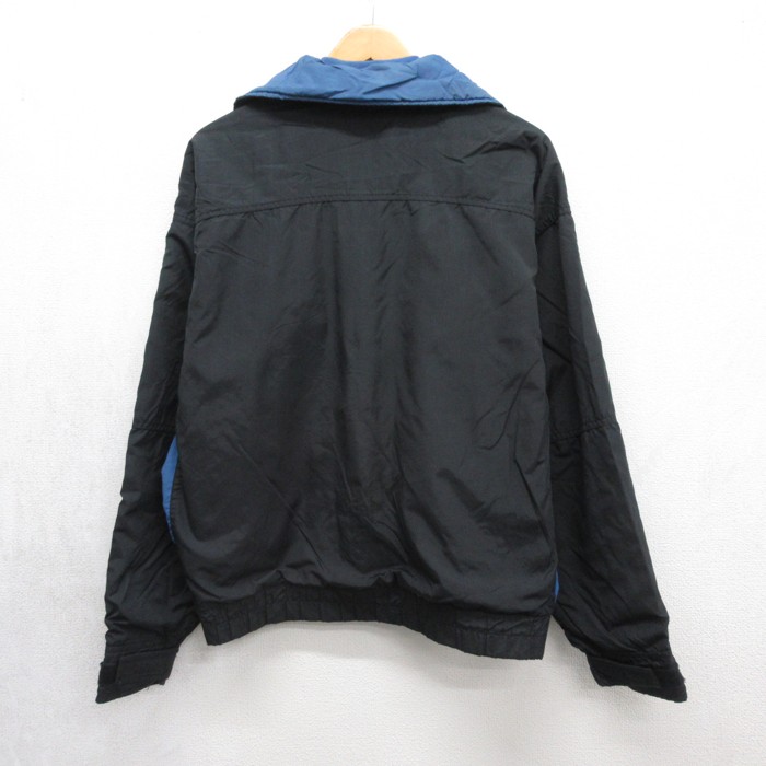 90sColumbia Bugabooナイロンジャケット背面刺繍XL古着ブラック 古着通販 L☆古着 Columbia コロンビア 長袖 ナイロン ジャケット