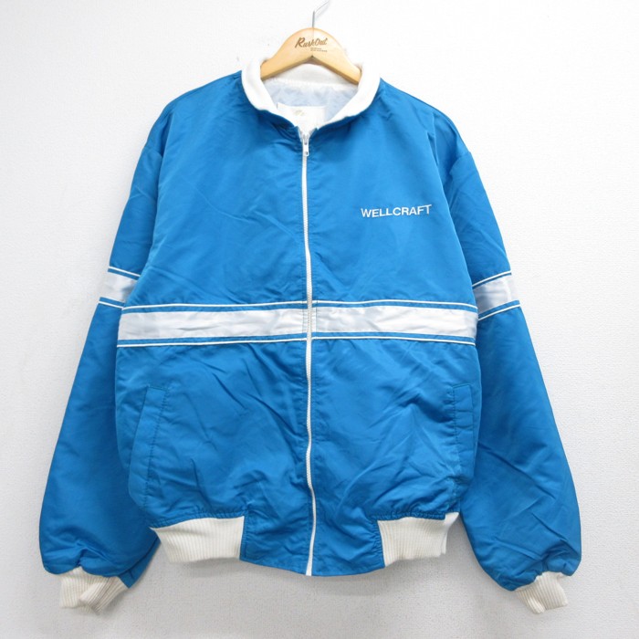 古着通販 XL☆古着 Jim Watkins 長袖 ナイロン ジャケット メンズ 90
