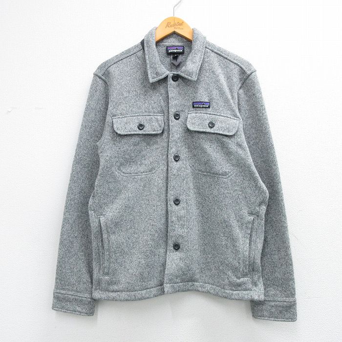 M★古着 長袖 パタゴニア patagonia ベターセーター フリース ジャケット メンズ グレー 霜降り【spe】 26mar04