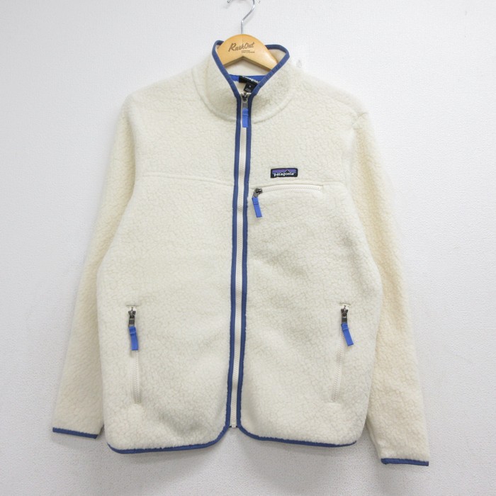 パタゴニア 長袖ジャケット レトロパイル ベージュ メンズM相当 | 古着