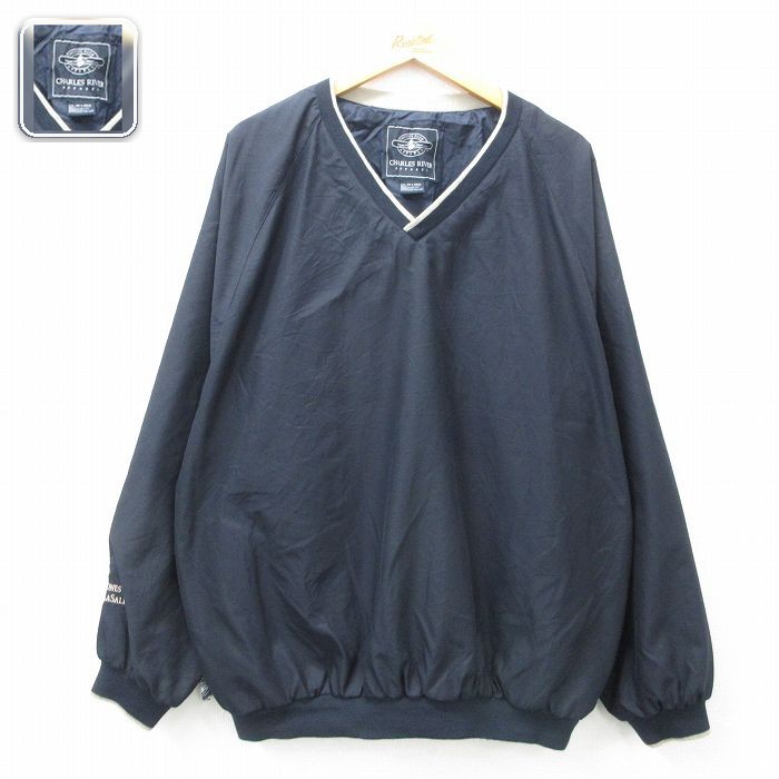 JONES LANG ジャケット ネイビー XL | 古着