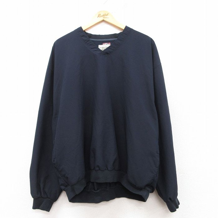 CUTTER 長袖ジャケット Vネック ブラック XL | 古着