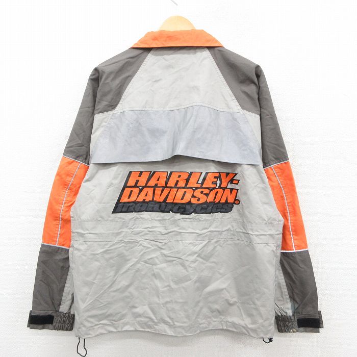 【50%OFF】ハーレーダビッドソン ラグランジャケット グレー XL | 古着