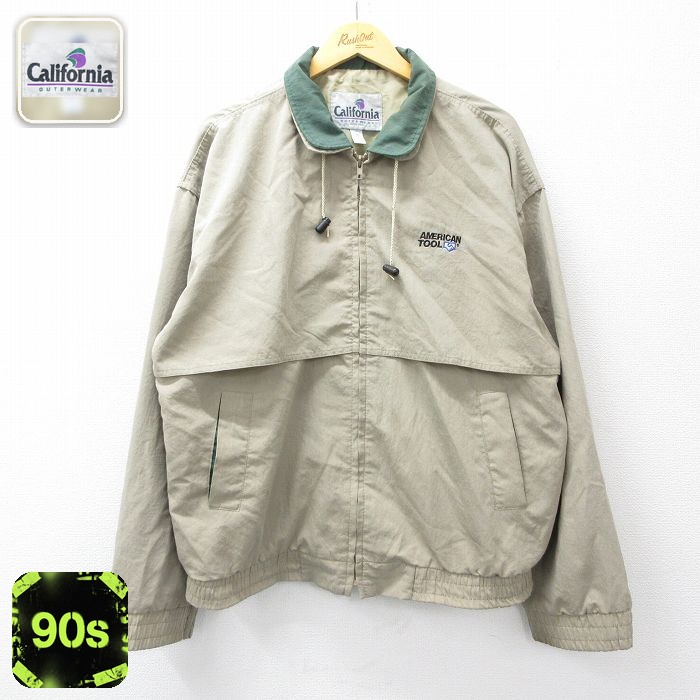 AMERICAN TOOL 90s 長袖ジャケット ベージュ XL | 古着