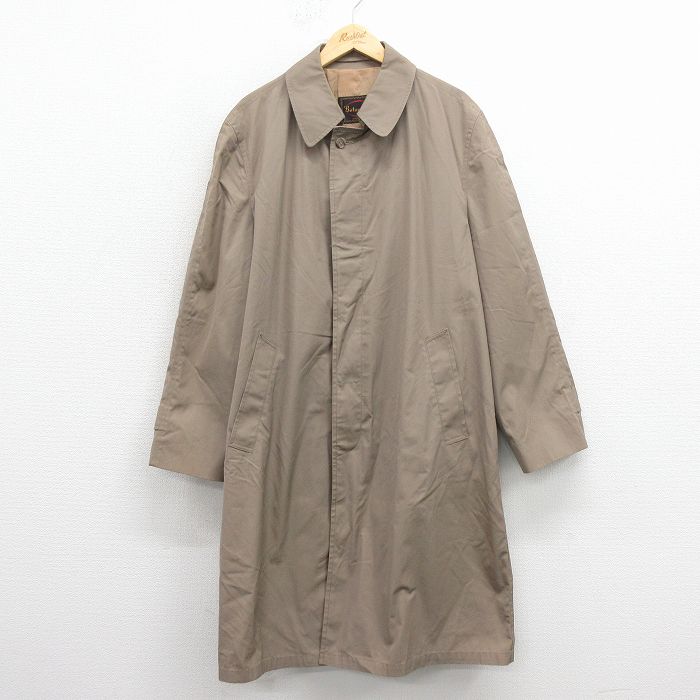 XL★古着 長袖 コート メンズ 90年代 90s ロング丈 USA製  25nov28