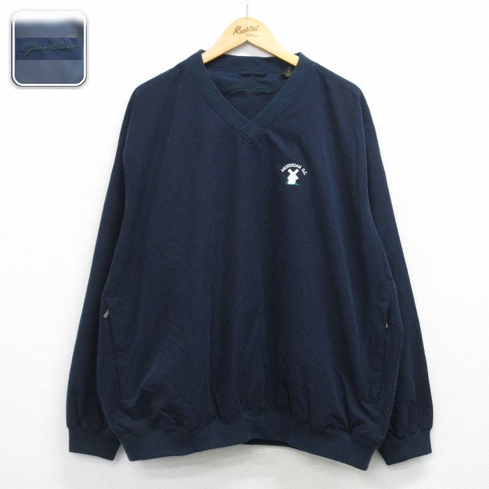 長袖ジャケット ネイビー XL | 古着