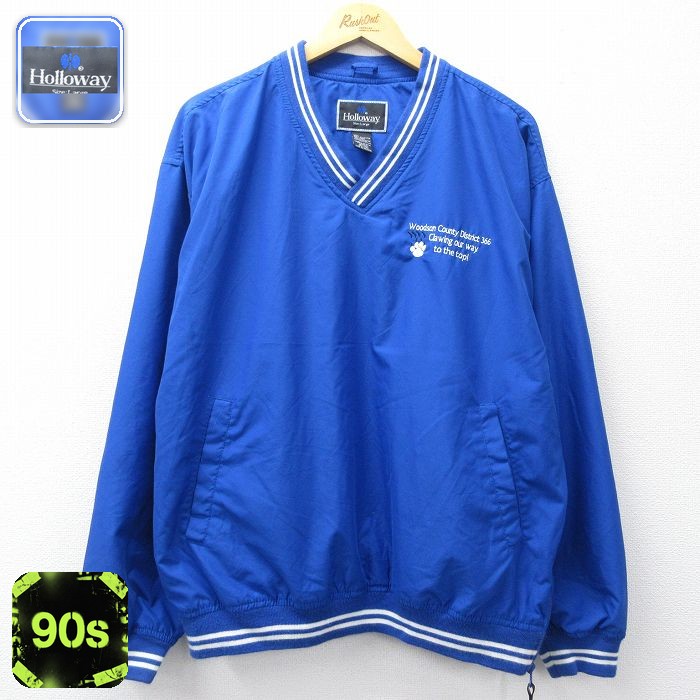 ホロウェイ 90s 長袖ジャケット Woodson ブルー XL | 古着