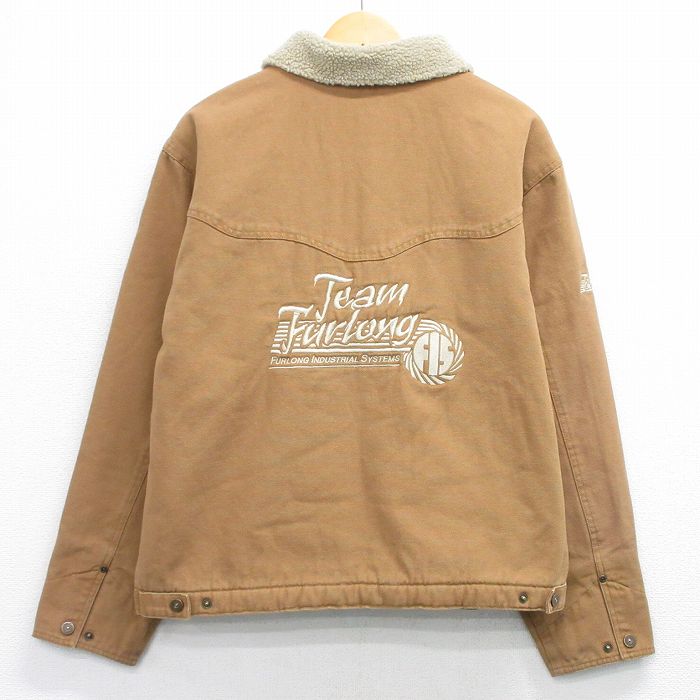 カベラス 00s 長袖ジャケット Team ブラウン XL | 古着