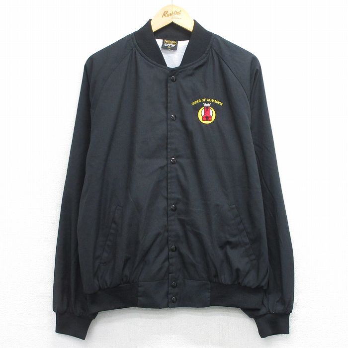 90s ラグランジャケット ORDER ブラック XL | 古着