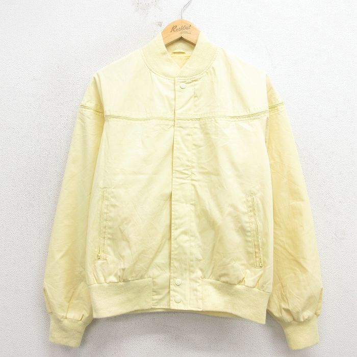【20%OFF】80s 長袖ジャケット イエロー L | 古着