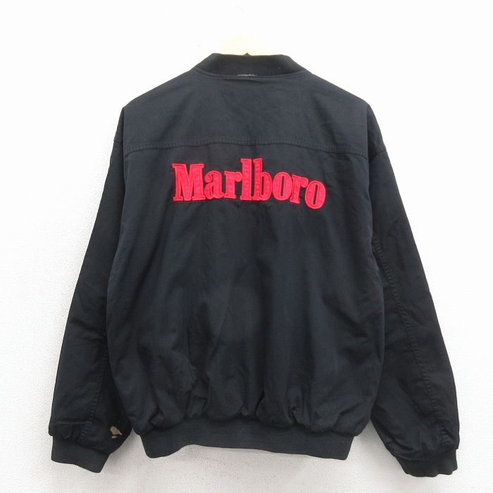 マルボロ 長袖ジャケット ブラック XL | 古着