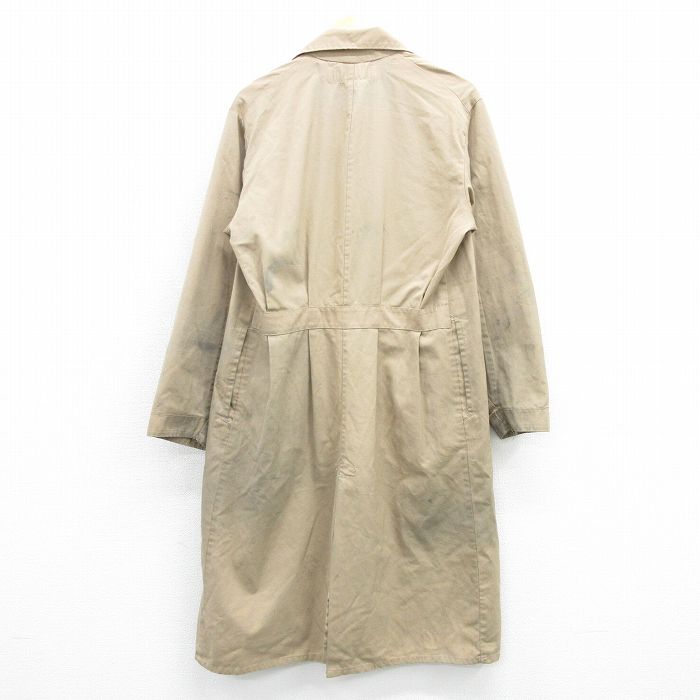 古着通販 L☆古着 長袖 ワーク ショップ コート メンズ 80年代 80s