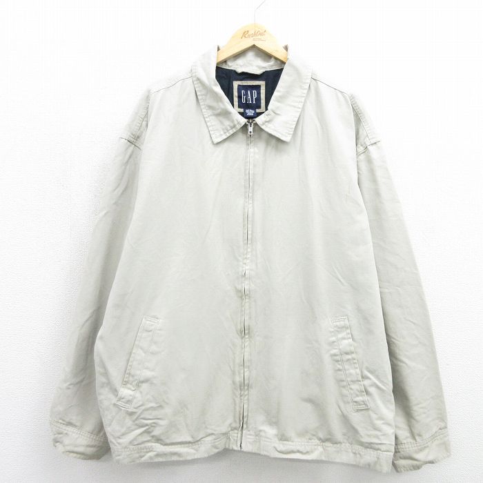 ギャップ 00s ジャケット ダック地 ベージュ メンズXL相当 | 古着