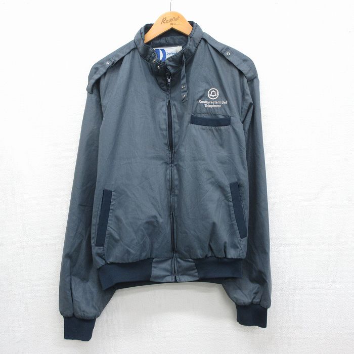 Dunbrooke 90s 長袖ジャケット テレフォン ネイビー メンズXL相当 | 古着