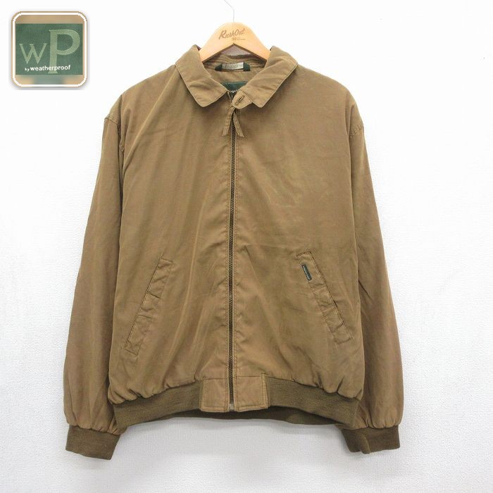WEATHER PROOF 長袖 ジャケット ブラウン メンズXL相当 | 古着