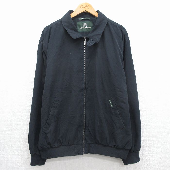 WEATHER PROOF 長袖ジャケット ブラック メンズXL相当 | 古着