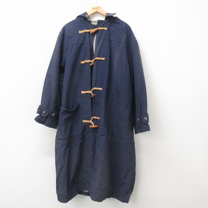 ラルフローレン 90s ダッフルコート ネイビー メンズXL相当 | 古着