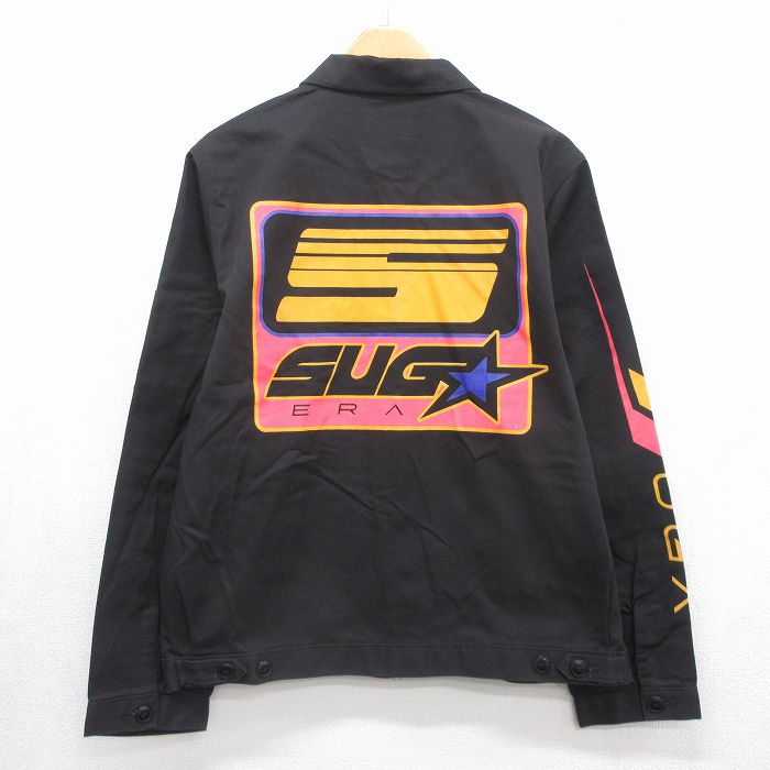 ディッキーズ 長袖ワークジャケット SUGA ERA ブラック メンズL相当 | 古着