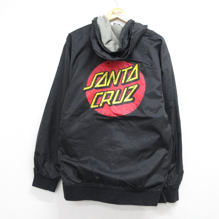 古着通販 XL☆古着 サンタクルーズ Santa Cruz 長袖 ジャケット