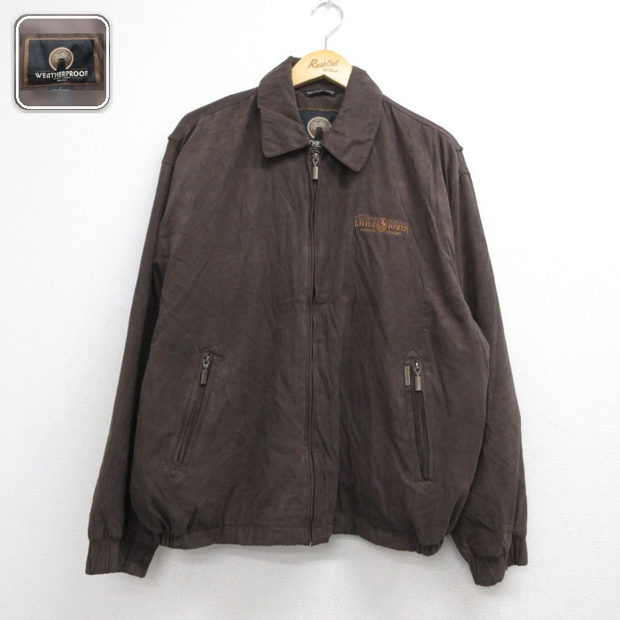 Weatherproof 長袖ジャケット カジノ ブラウン メンズXL相当 | 古着