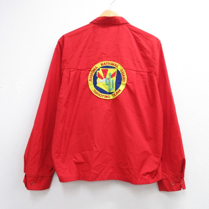 ボーイスカウト 70s 長袖ジャケット ガウン レッド メンズL相当 | 古着