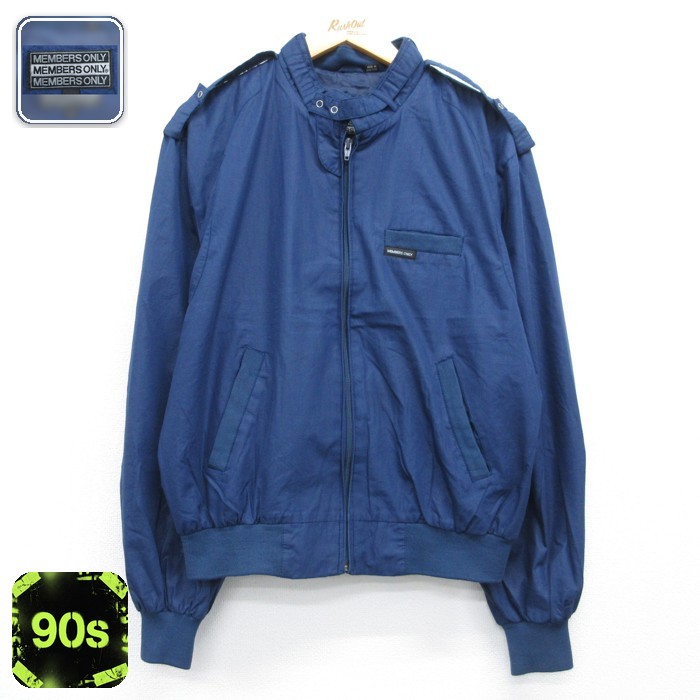 メンバーズオンリー 90s ジャケット ネイビー メンズXL相当 | 古着