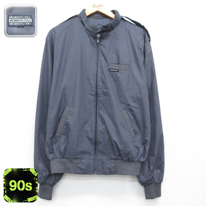メンバーズオンリー 90s ジャケット グレー メンズXL相当 | 古着