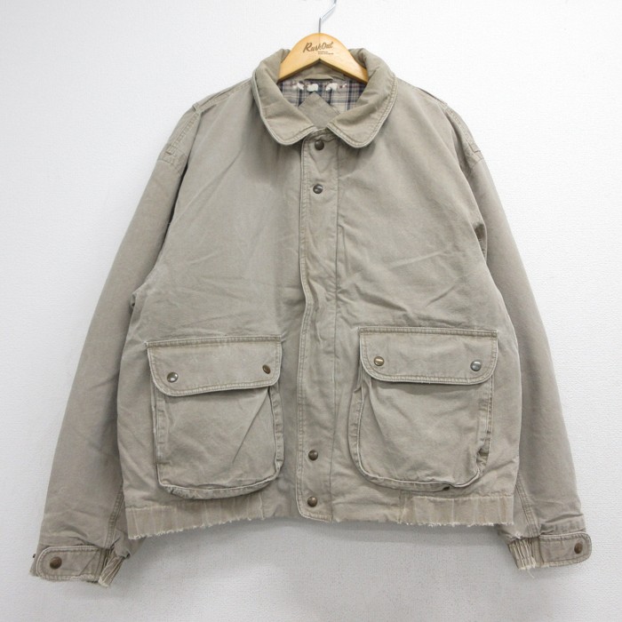 古着通販 XL☆古着 Eddie Bauer エディーバウアー 長袖 ジャケット