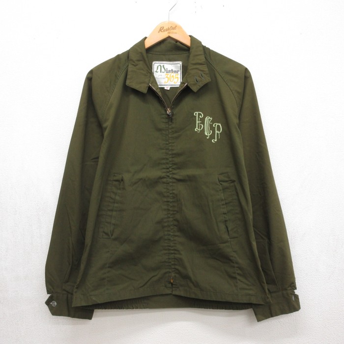 古着通販 L☆古着 Mister 365 長袖 ジャケット スイングトップ メンズ