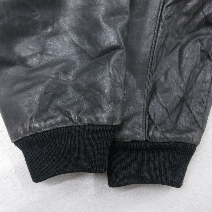 古着通販 XL☆古着 長袖 スタジャン メンズ 90年代 90s HINDERLITER