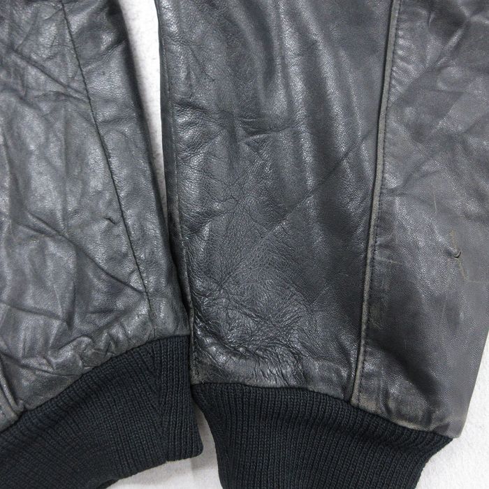 古着通販 XL☆古着 長袖 スタジャン メンズ 90年代 90s HINDERLITER