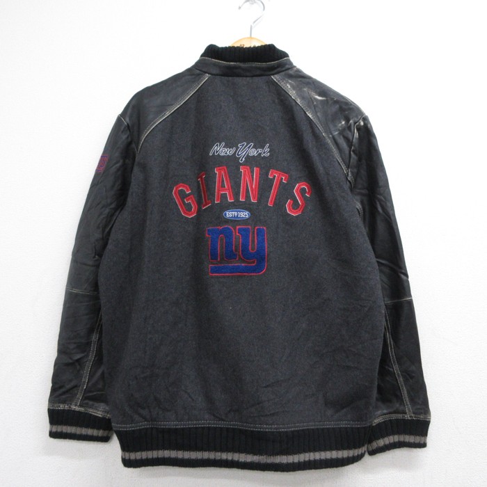 古着通販 XL☆古着 トミーバハマ 長袖 スタジャン メンズ NFL アメフト