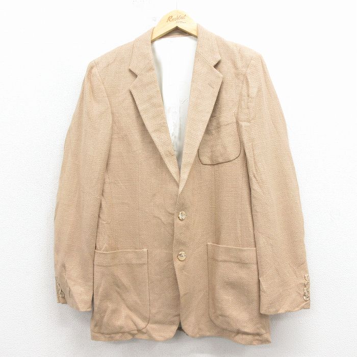 【20%OFF】カルバンクライン 80s テーラードジャケット ベージュ S | 古着